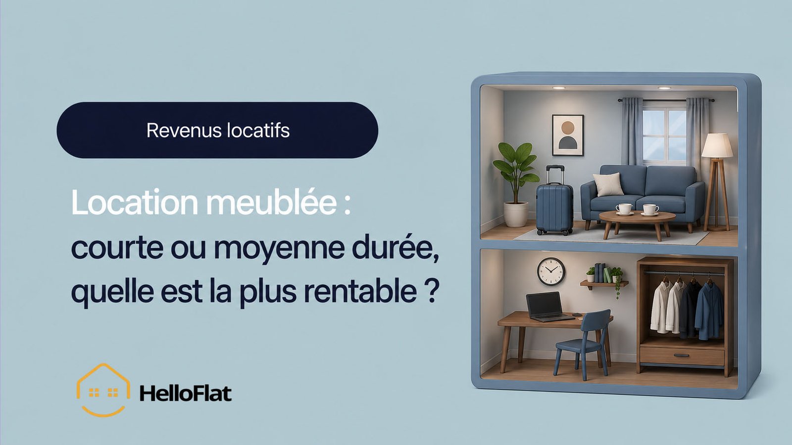 Location meublée : moyenne ou courte durée, quelle est la plus rentable ?