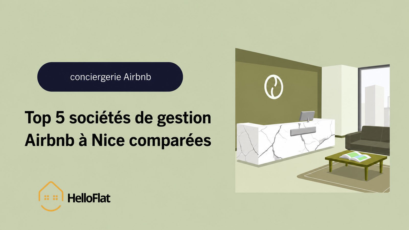 Top 5 sociétés de gestion Airbnb à Nice comparées